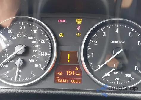 2007 BMW 328Xi из США, поврежденный, VIN WBAWC33587PC86076